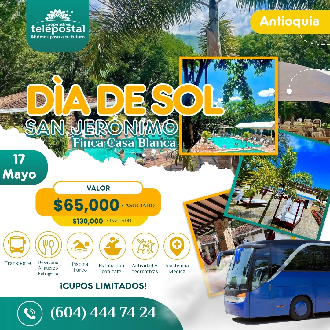 🌞✨ ¡Vive un increíble DÍA DE SOL con nosotros en San Jerónimo! 🌴🏊‍♂️