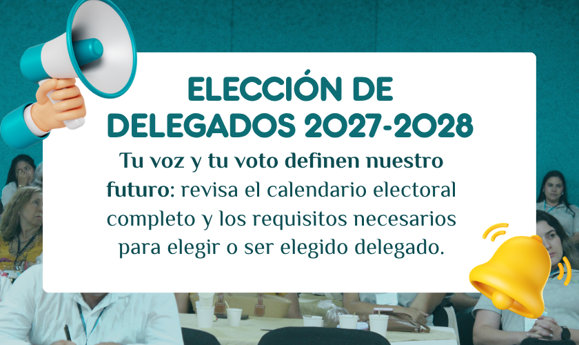 ELECCIÓN DE DELEGADOS TELEPOSTAL 2027-2028